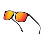 Ochelari de soare polarizați unisex Occhsouo – Protecție UV400, Orange
