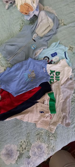 Пакет вещей на мальчика от 3 до 9 мес