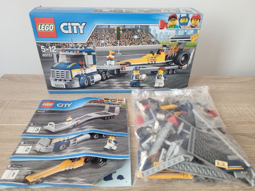 Lego City Dragster Transporter
