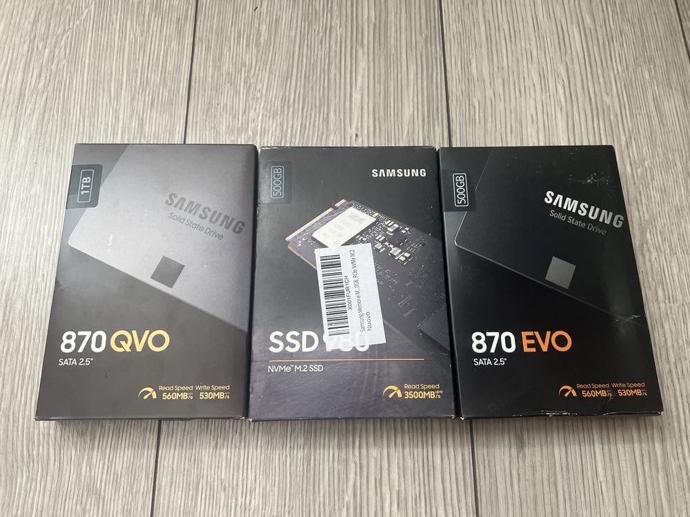 SSD samsung noi , sigilate