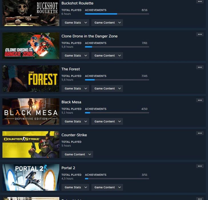 Личный Steam с набором игр: CS2 Prime, GTA 5, Rust, Apex Legends
