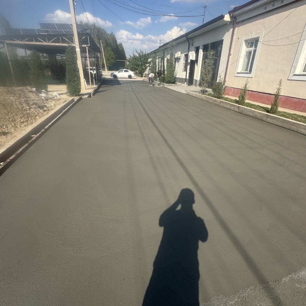 Стяжка. Бетон ишлари