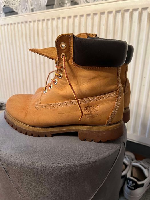 Ghete Timberland Premium 6 Inch Piele