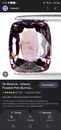 Spinel 2.20ct burma Myanmar,pietre prețioase,bijuterii,pietre rare