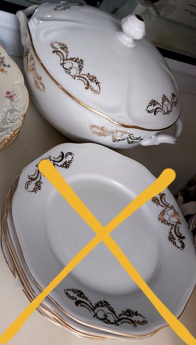 Чешская Фарфоровая Супница Чехославакия