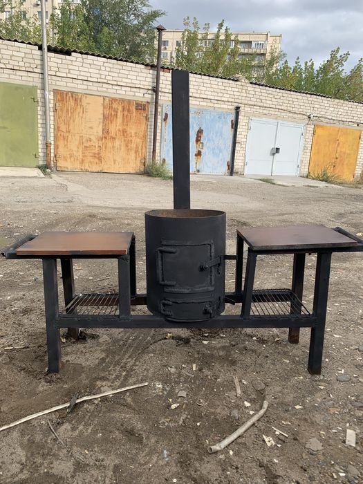 Новая печь под казан