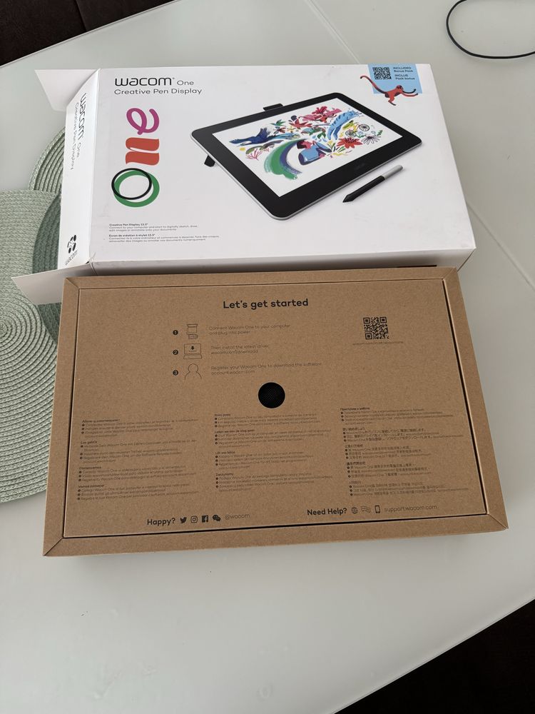 Wacom One 13 графичен таблет – като нов, използван веднъж