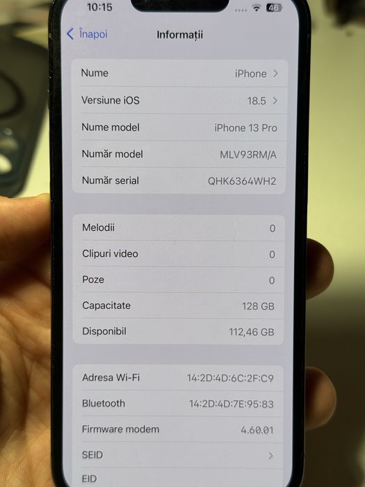 Iphone 13 pro 128gb 84%