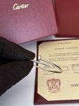 Brățară Cartier Juste un Clou 16 Slim White Gold 750 cu Cutie