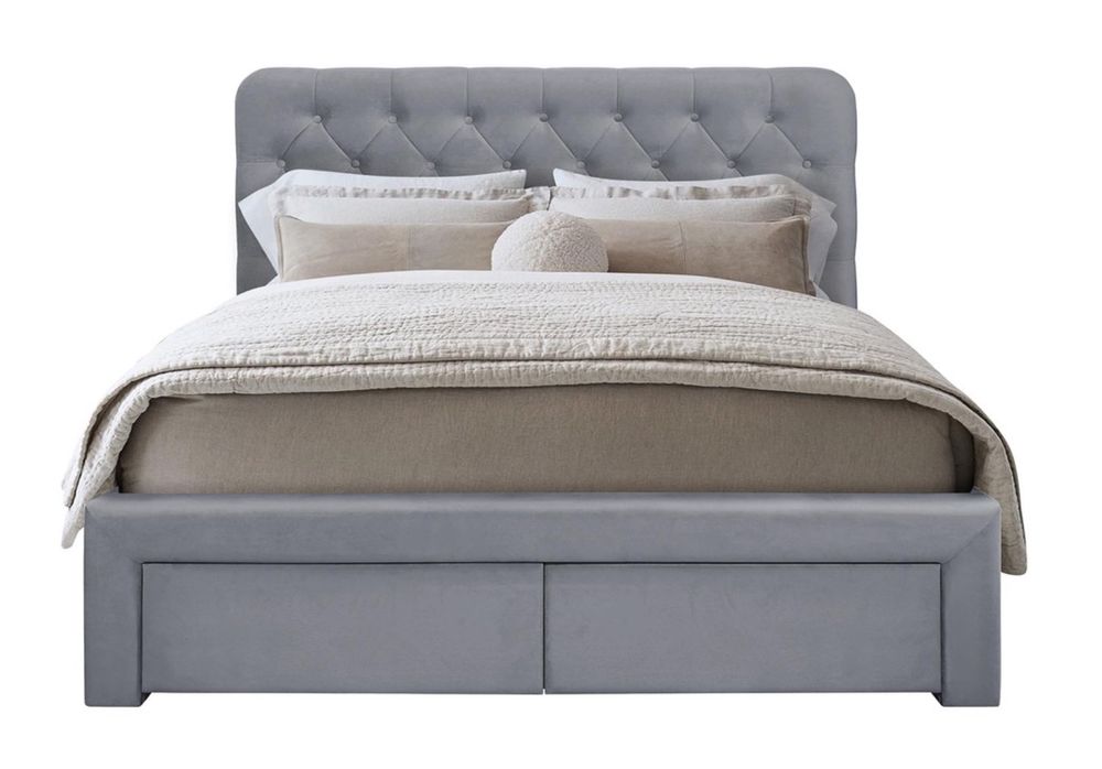 Тапицирано легло Marisol Сиво
