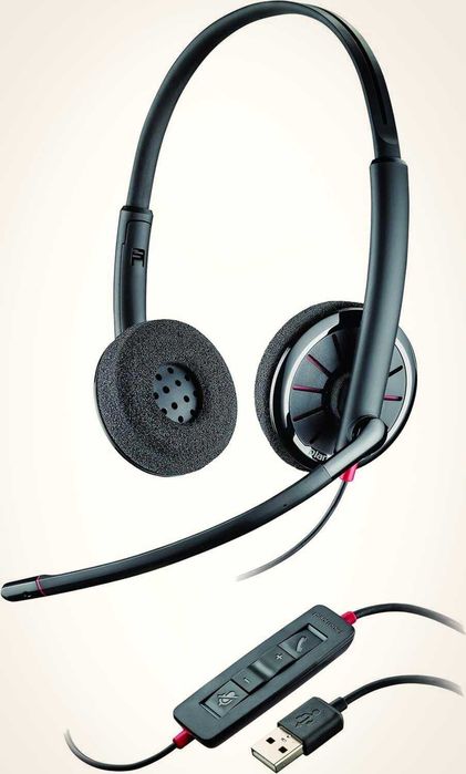 Casti USB Plantronics Blackwire C320-M pentru Call Center/Zoom