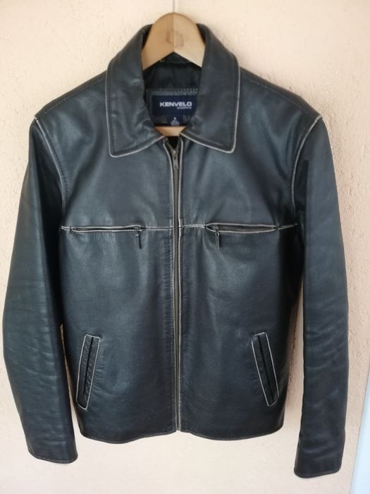 Geaca piele bărbați Kenvelo M