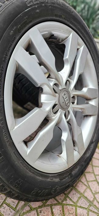 Зимни гуми + Джанти АУДИ, 17 цола