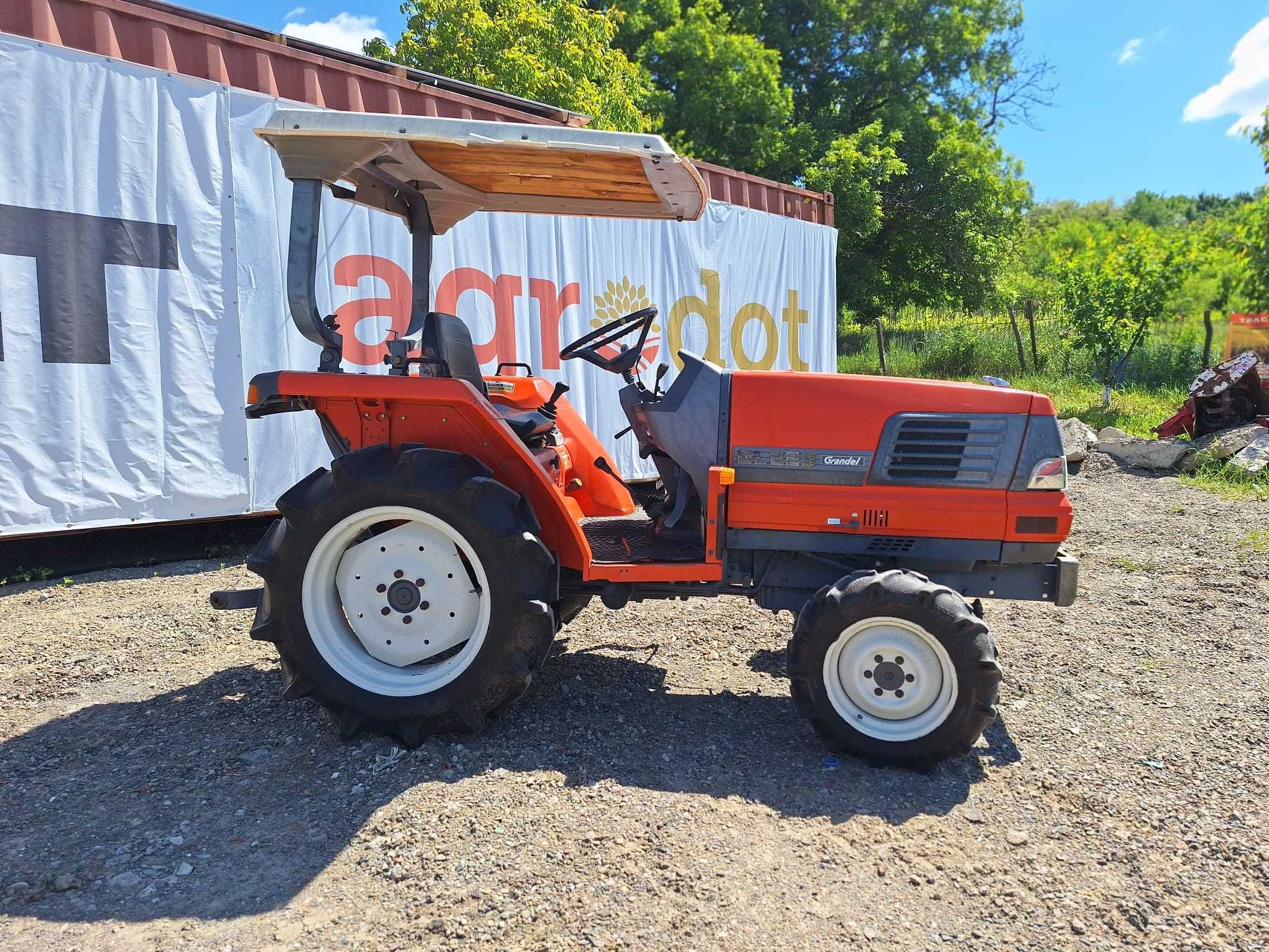 Tractor japonez Kubota Gl 220, 22cp, 4x4, Transport GRATUIT, GARANTIE!