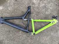 Cadru MTB Negru-Verde