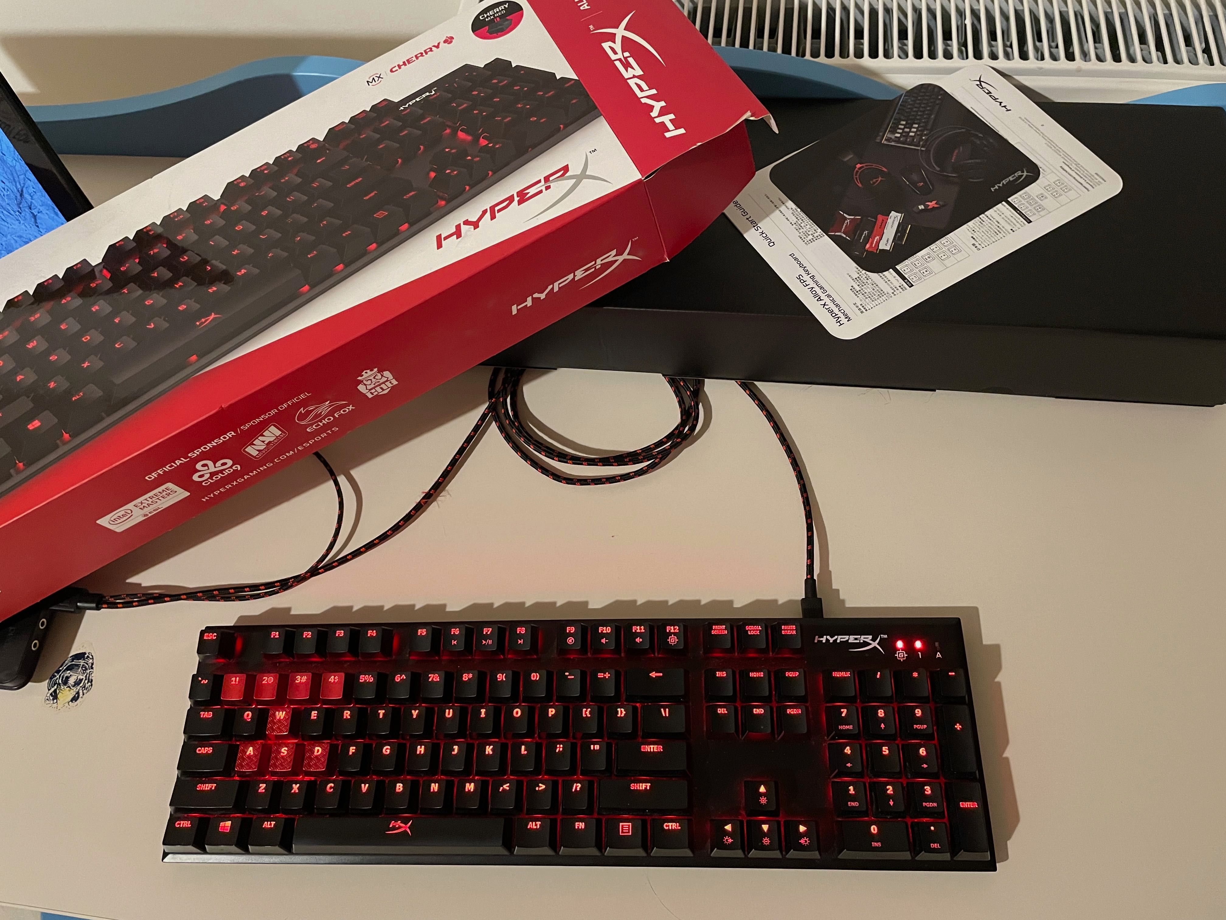 Tastatura mecanica gaming HyperX Alloy FPS, Cherry MX Red