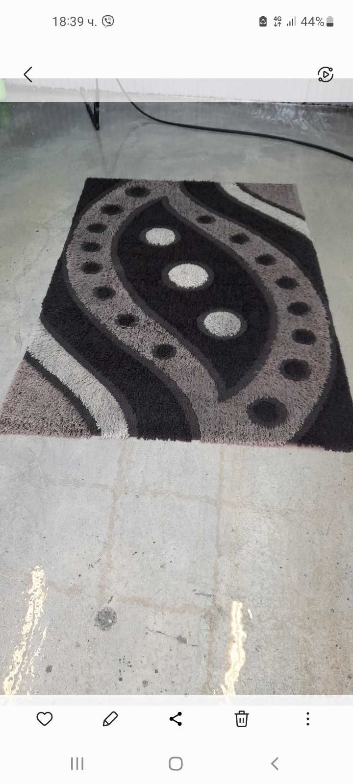 Рошав килим тип "шаги " 160 на 230см
