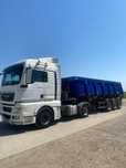 Semiremorca  bena  piatra  schmitz coaste 27 mc  anvelope 90%