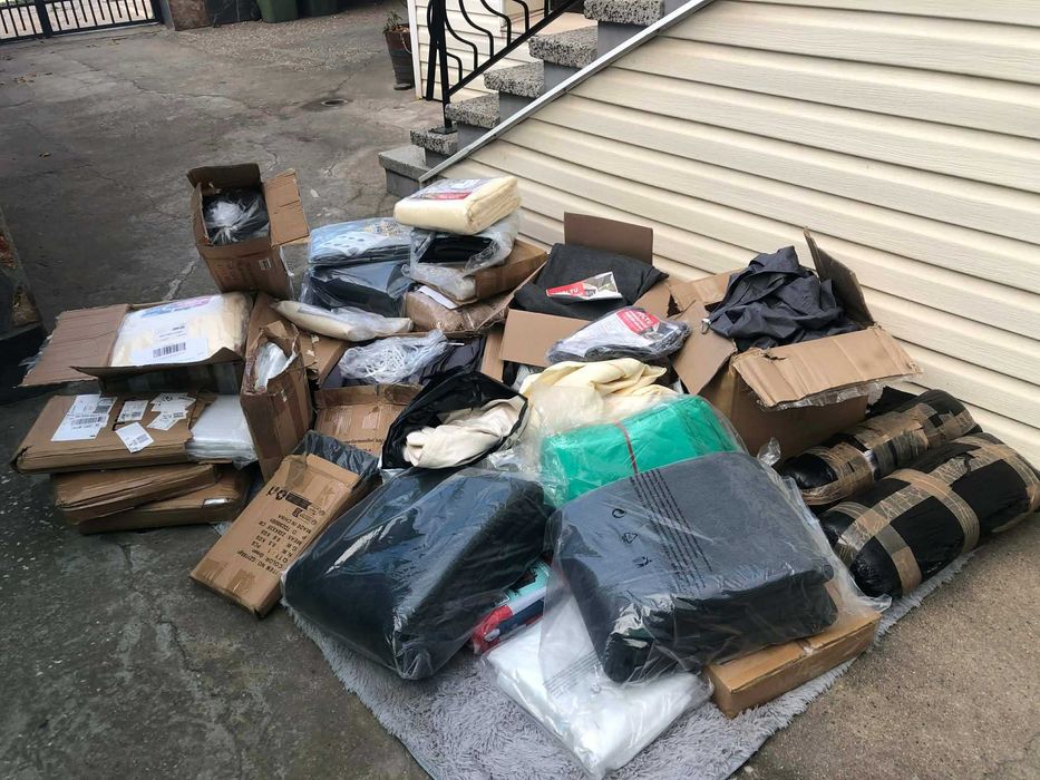 стока лот непромокаеми платнища и засенчващи мрежи 29 броя