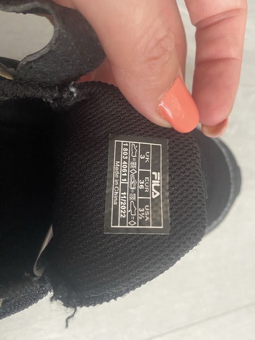 Adidasi Fila , mar 36, impecabili , incaltati doar de vreo 3 ori