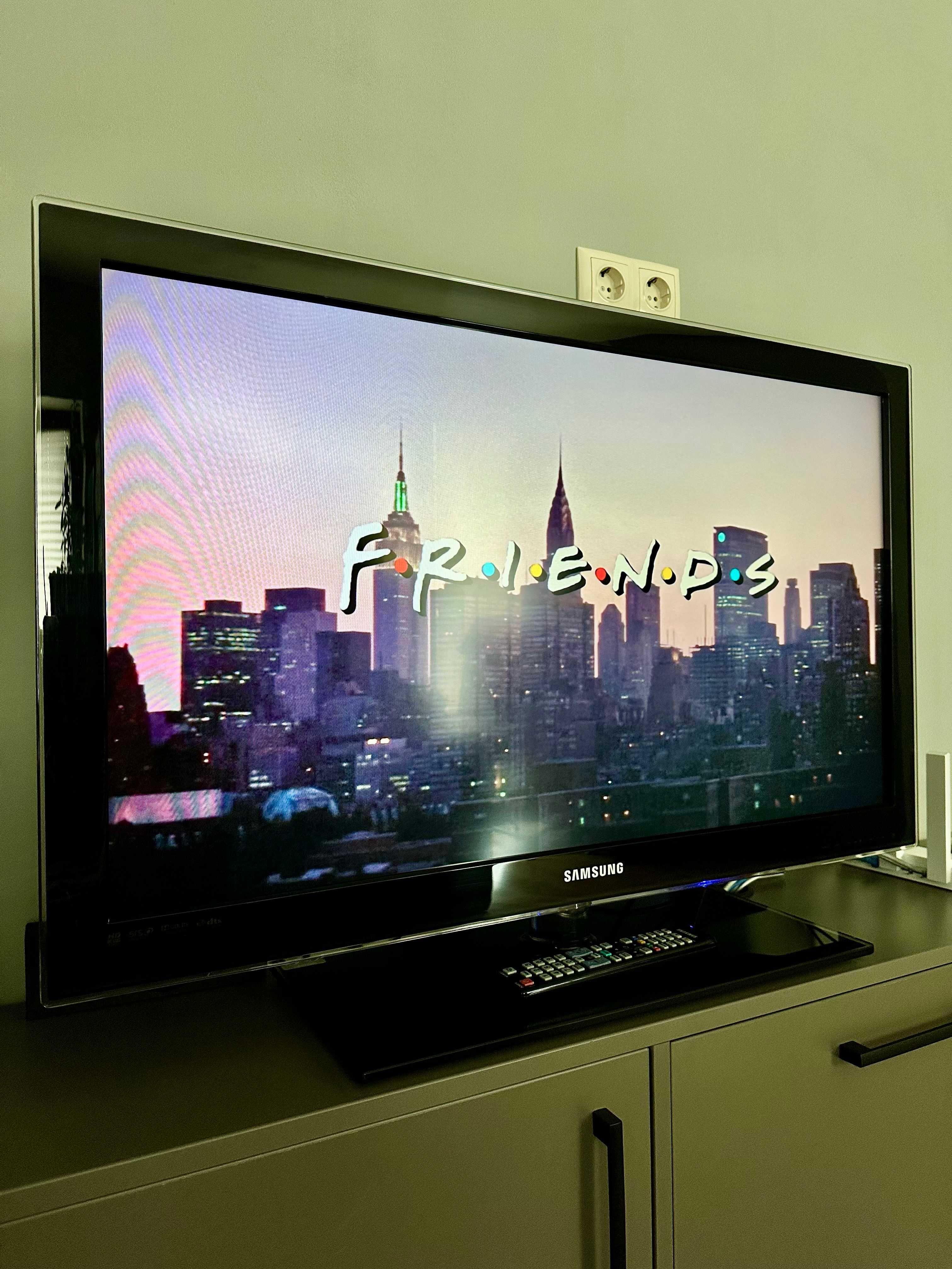 TV Samsung HD LE37C630K1W Цвят черен DTS Dolby 130лв.