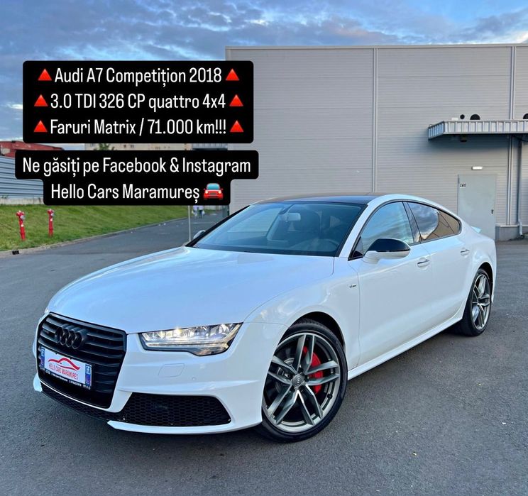 Audi A7 A7 Competițion 326 CP quattro 4x4 71.000 km!