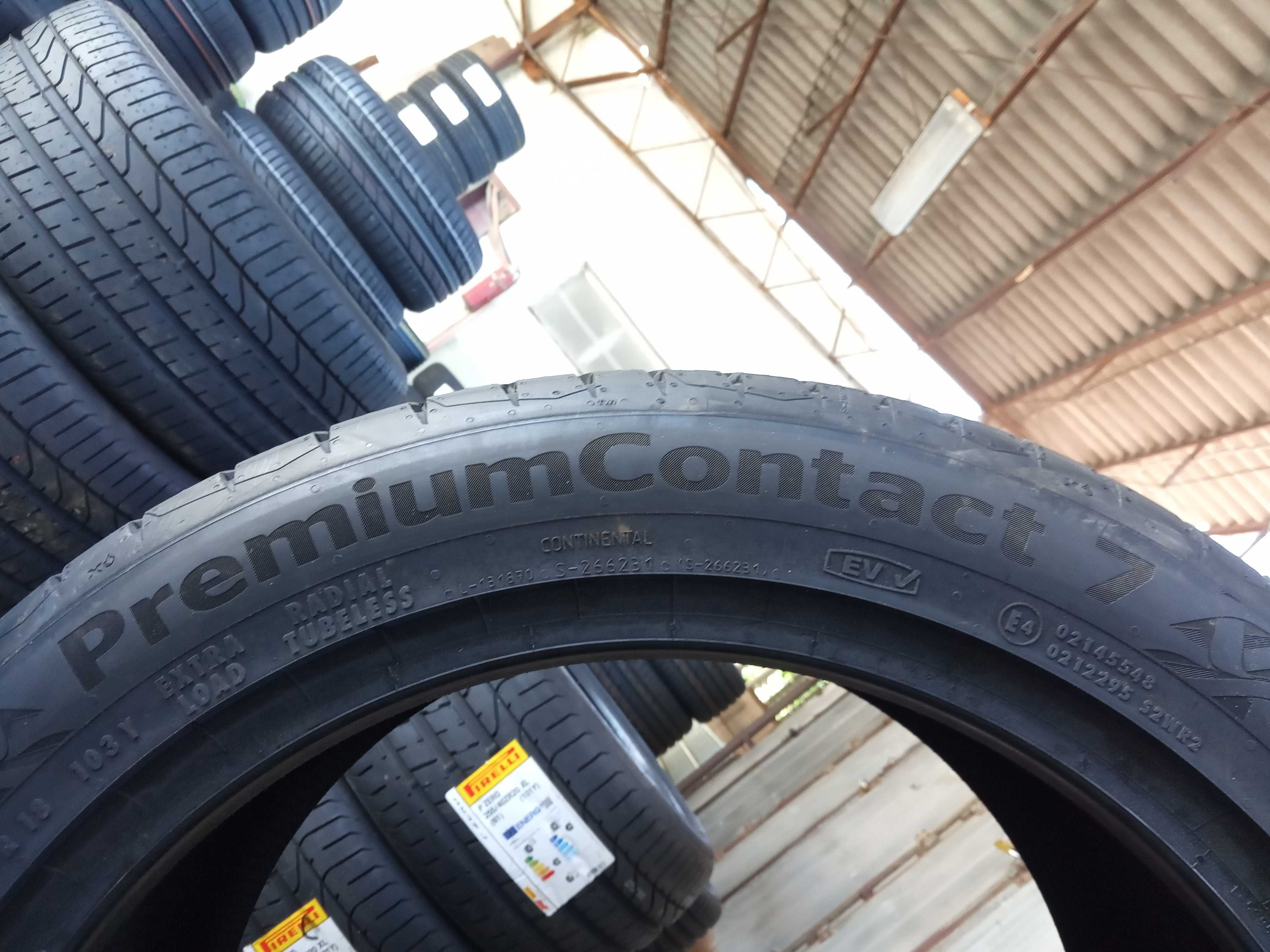 2 Нови летни гуми 275/40R18 Continental PremiumContact7 EV 103 DOT2025