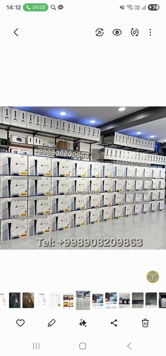 Playstation 5 PS5 Slim 1TB NOVI оптом топ с играми PS3 PS4