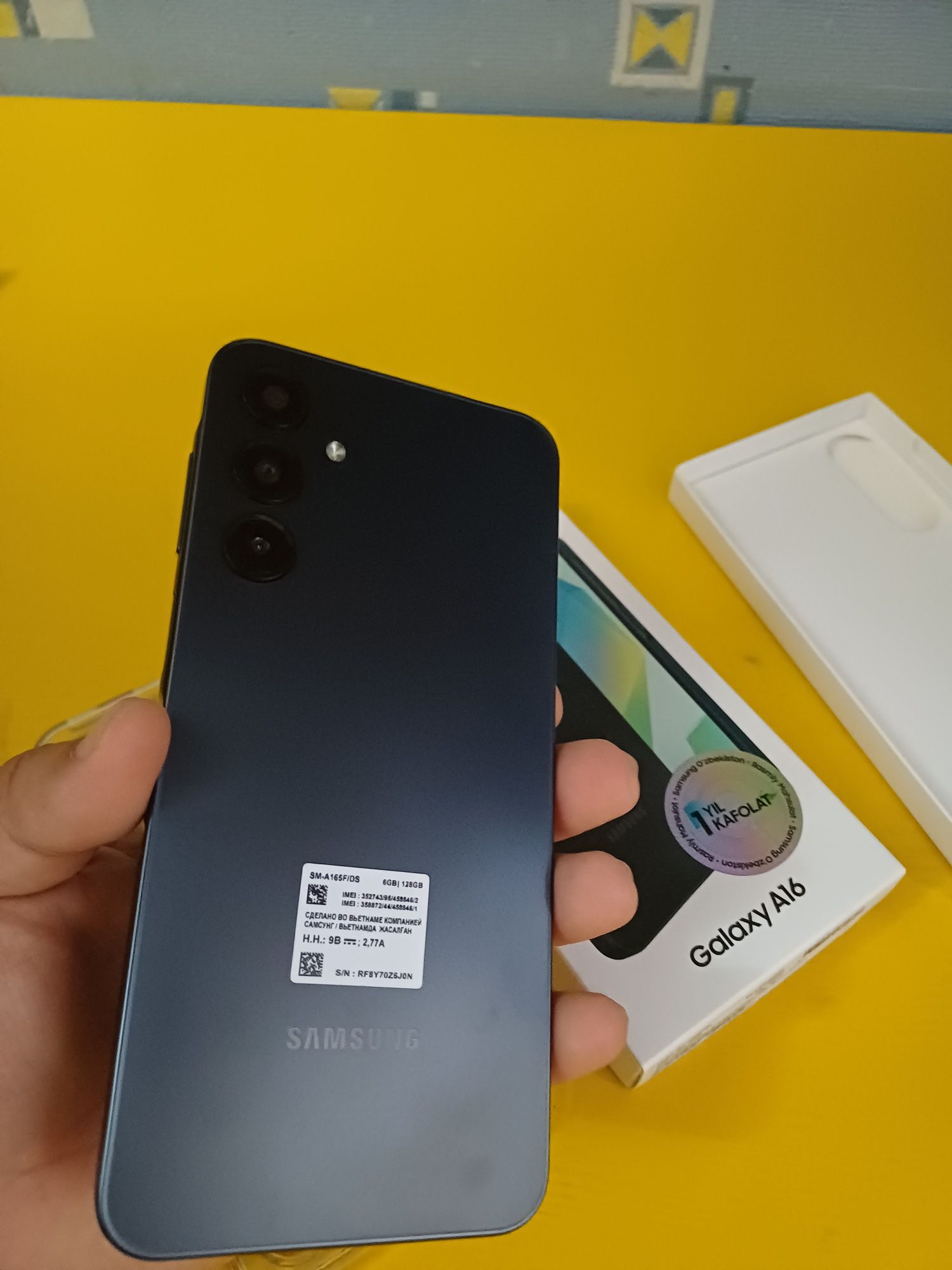 Samsung A 16 sotiladi 6/128 talik