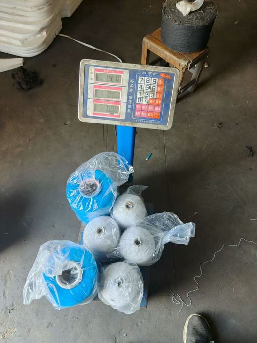 Пряжа для производства трикотажных рабочих перчаток