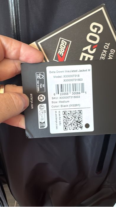 Arc’teryx Beta Down Insulated !!!