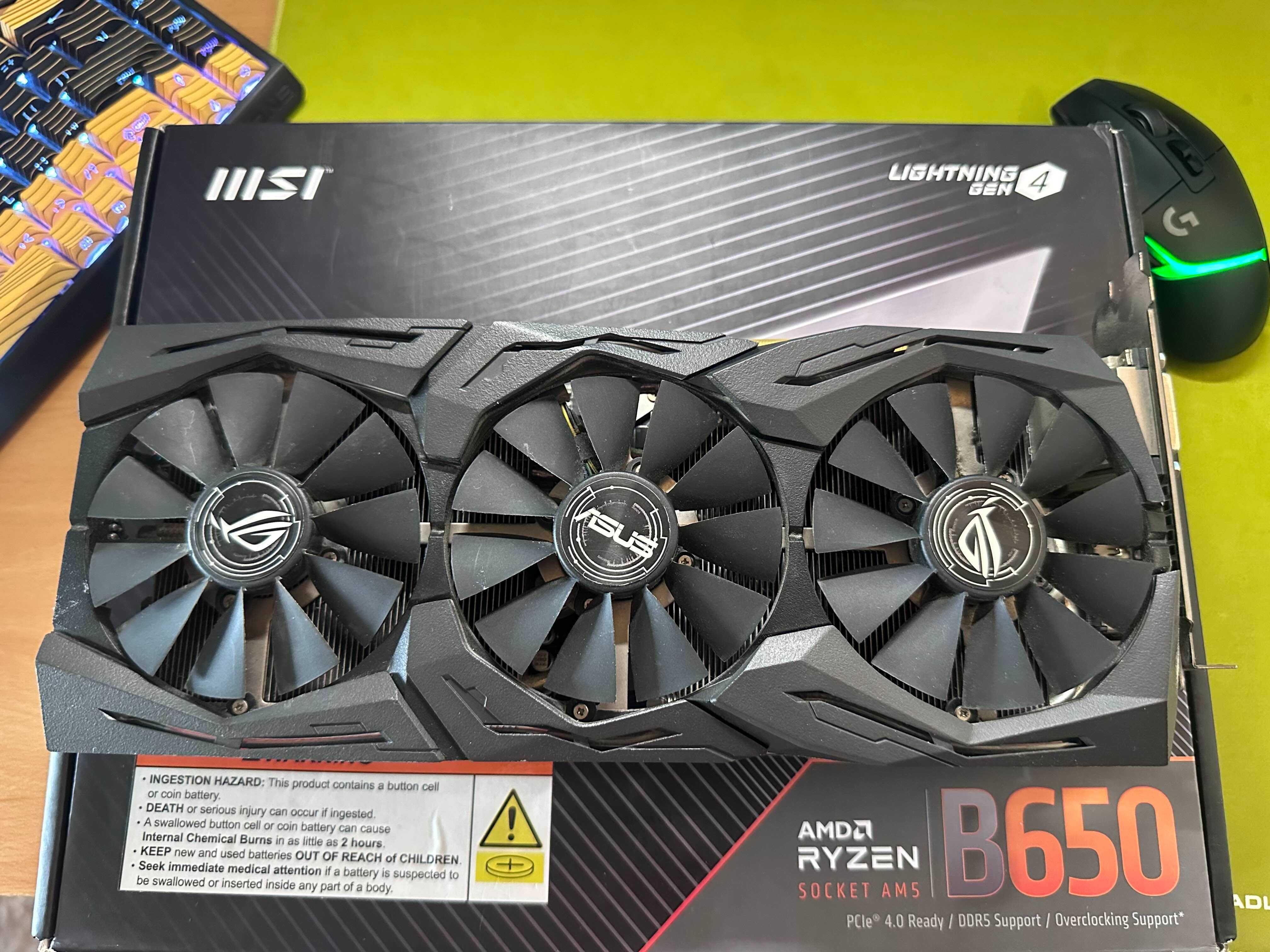 Видеокарта Asus ROG Strix GTX 1070 Ti 8GB