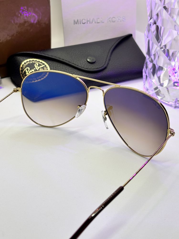 Ochelari de Soare RayBan Aviator Large RB 3026 • Noi + Accesorii
