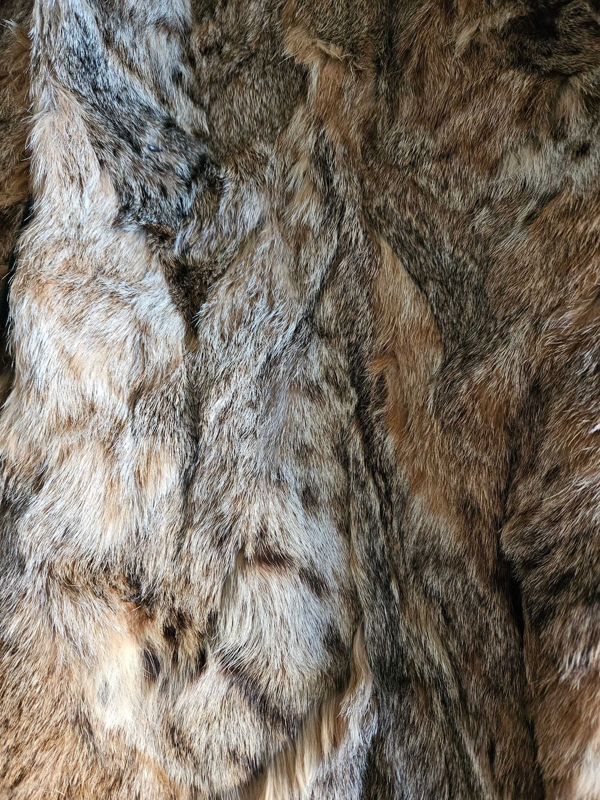 Палто от естествен косъм