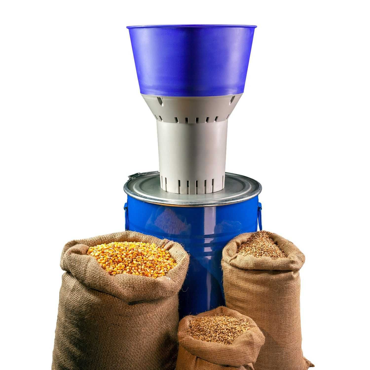 Moara de cereale EUROMIL 50 - 300 kg/ora - include 4 site diferite