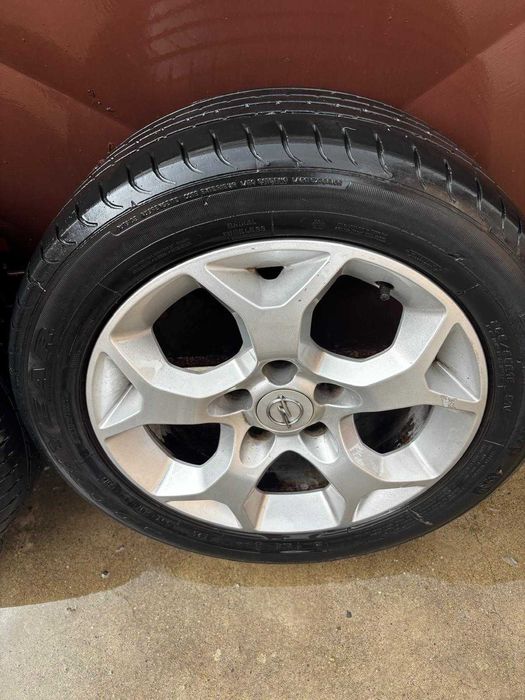 Set 4 jante originale Opel + anvelope