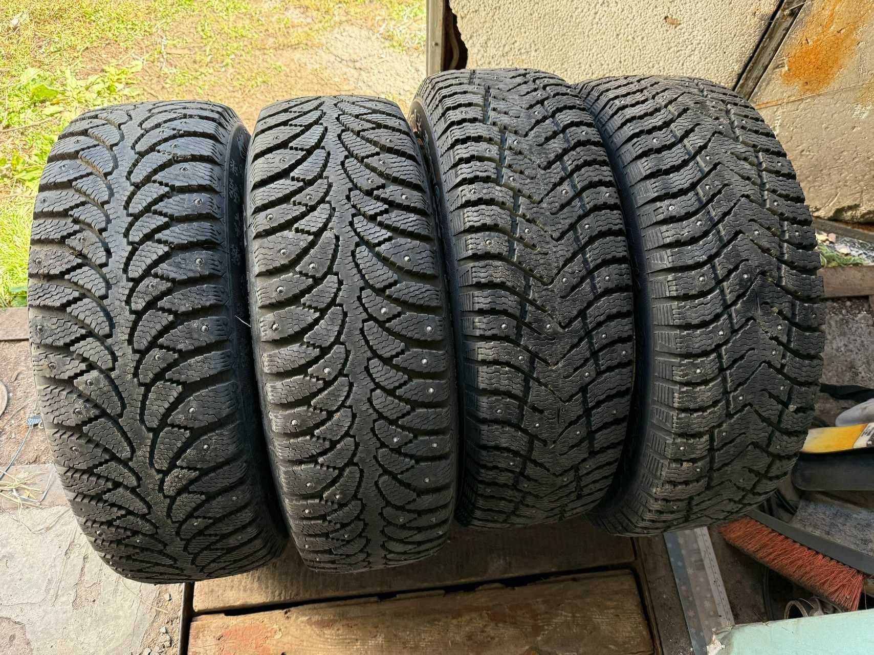 195/65R15 Зимние шины Cordiant и Tunga идеал состояние