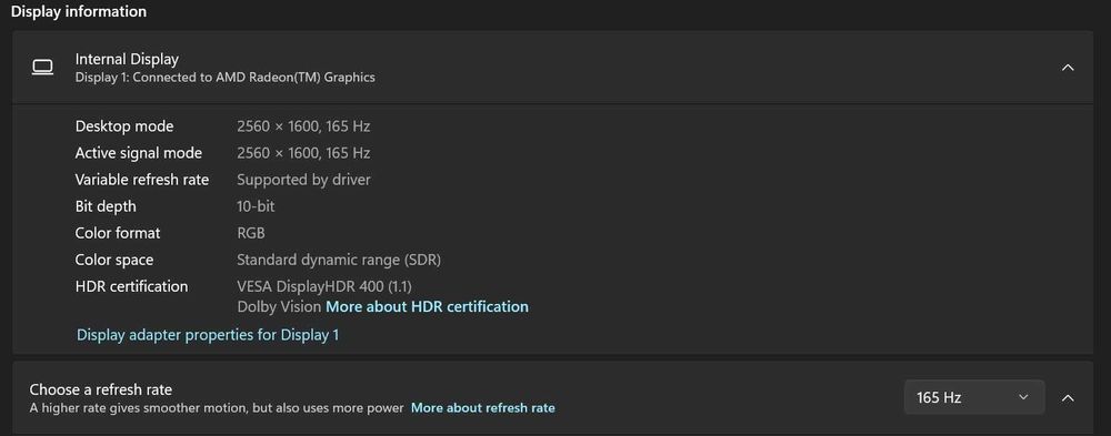 Lenovo Legion 5 Pro – 165Hz 2560×1600 • RTX 3050 Ti • Ryzen 7 5800H