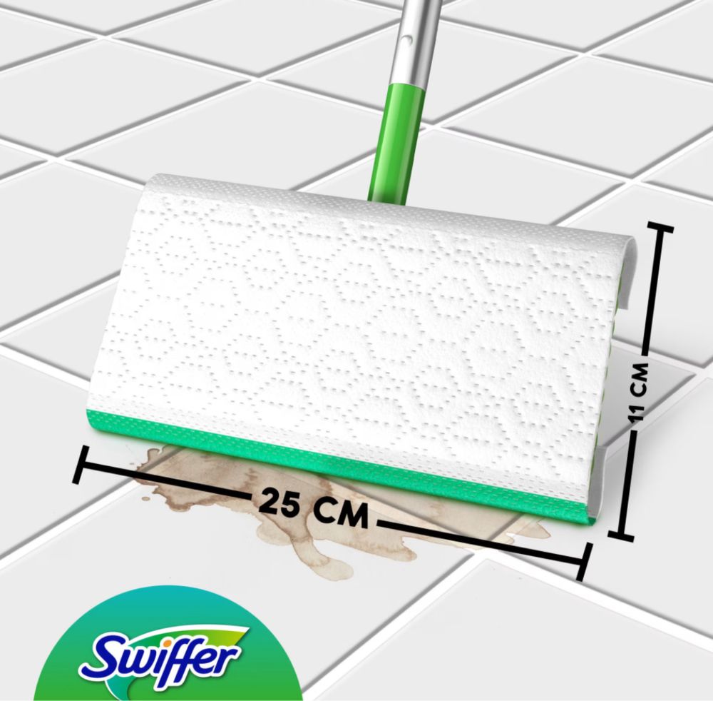 Mop swiffer nou kit+rezerve umede