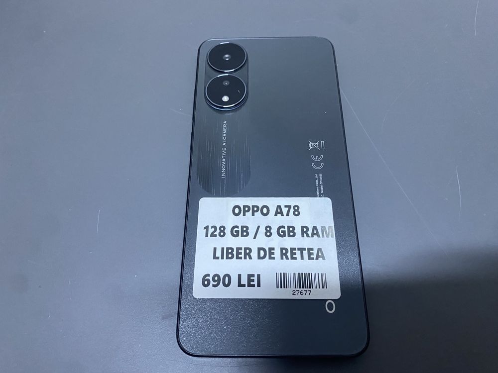 Oppo A78 128Gb 8GB RAm