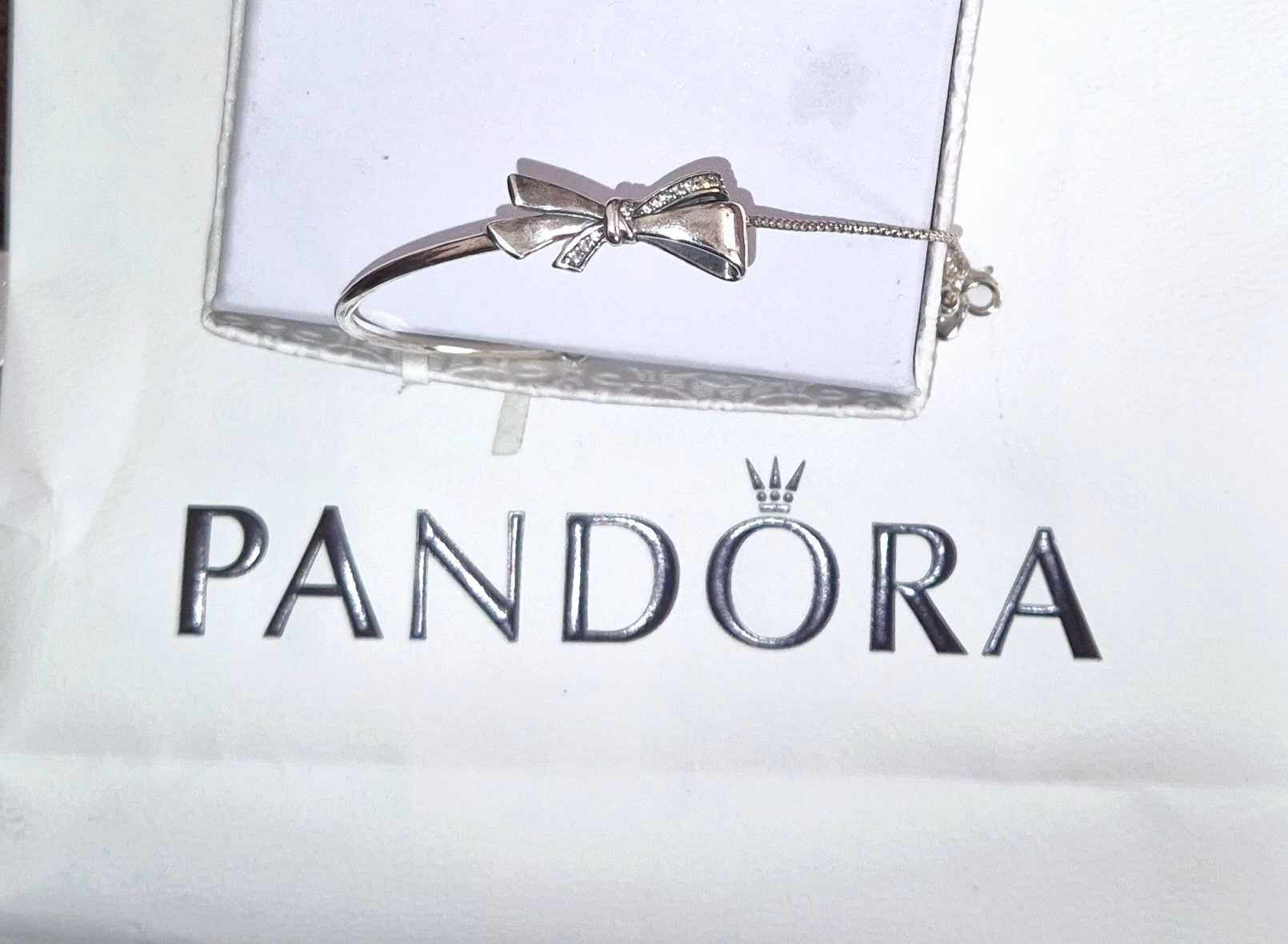 Сребърна гривна Pandora​,​ 16.5