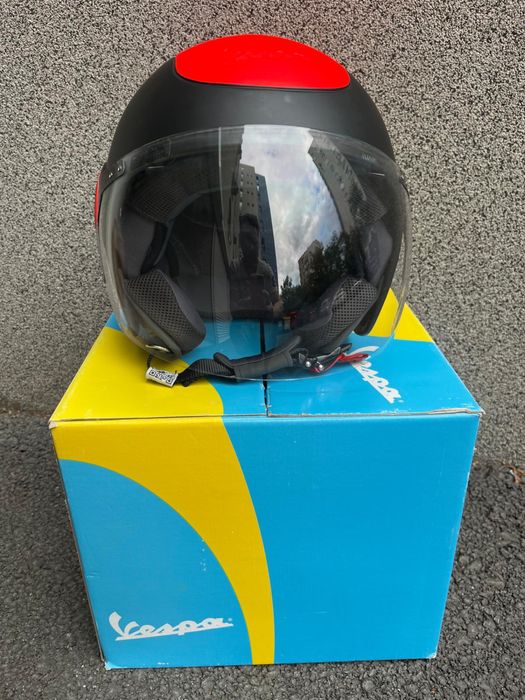 Casca Vespa VJ Fluo