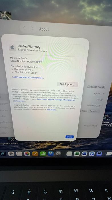 Mac book pro M4 2024г