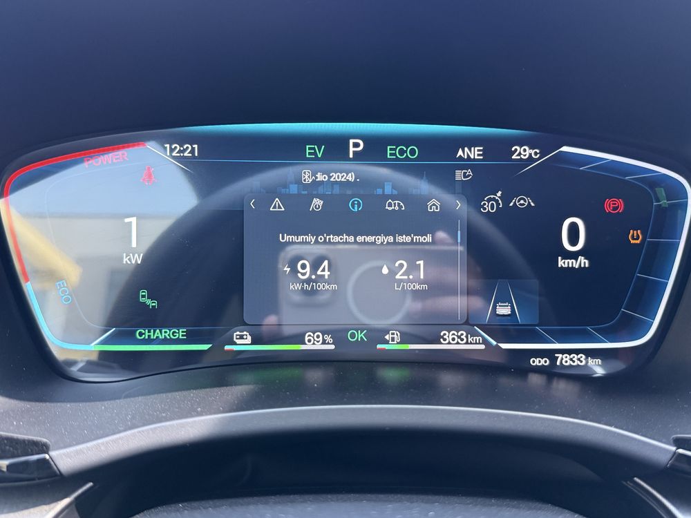 Byd song champion gibrid full, 3 oylik moshina. 7.000 km. idal tozza