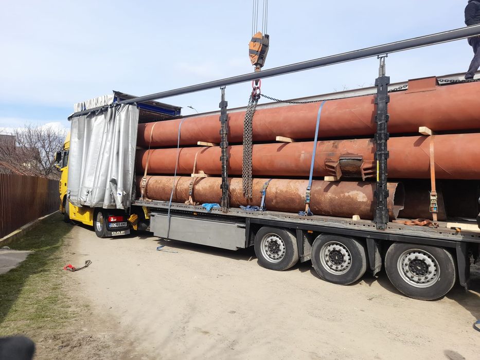 Teava noua si recuperata Tevi sudate și laminate