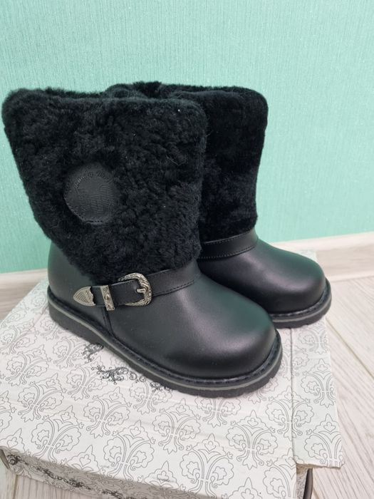 Сапожки 29р новые кожа