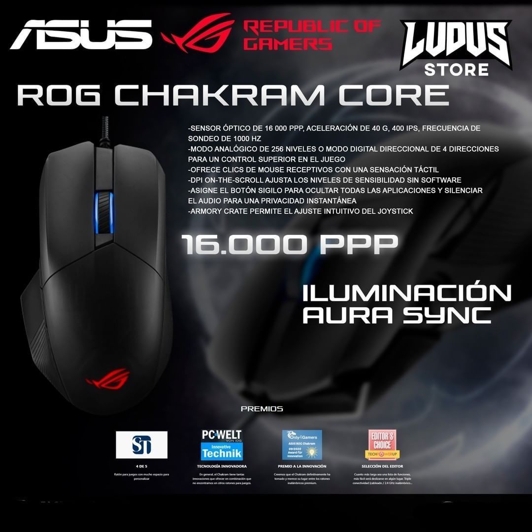 Asus Rog Chakram Core СКИДКА Проводная мышка/мышь