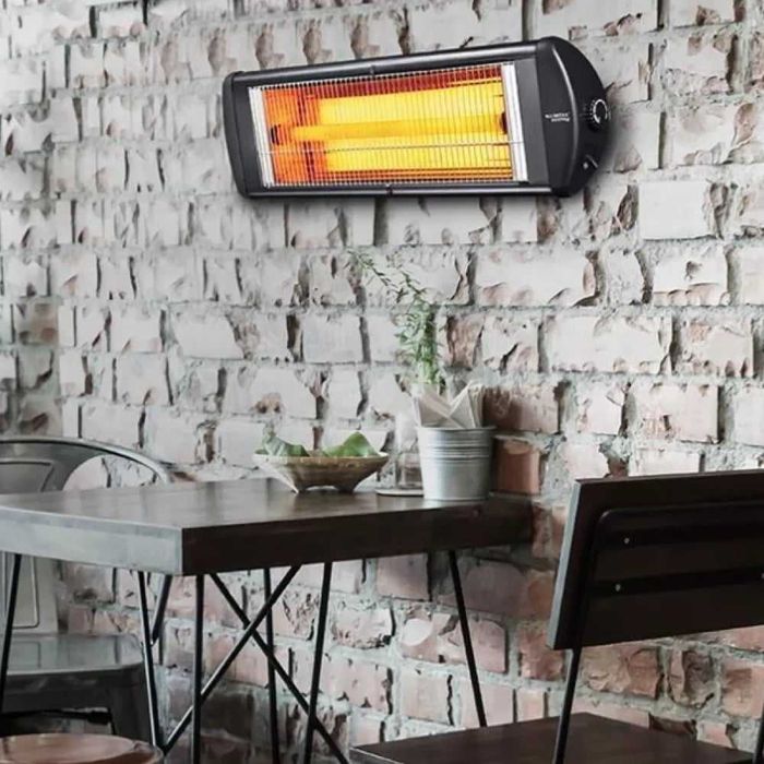 Radiator electric cu infrarosu KUMTEL EX25, 2500W, Termostat