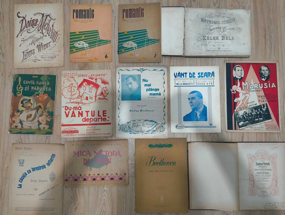 Partituri și cărți pentru Vioara - Pian perioada interbelica