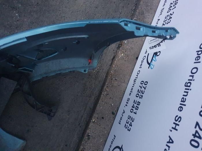 Bara fata spoiler cu gauri pentru senzori de parcare Opel Meriva B